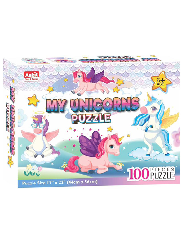 Abhinandan Decors My Unicorn Puzzle for Family and Kids 